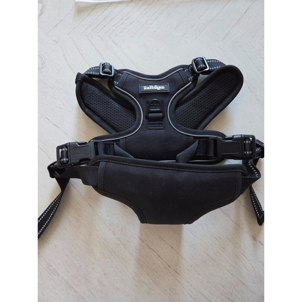 rabbitgoo Dog Harness with 2 Leash Clips No-Pull Reflective Vest for Large Dogs